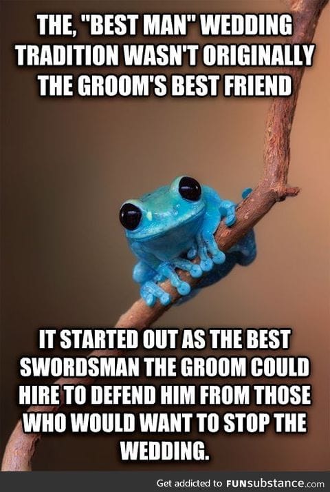 Origin of best man