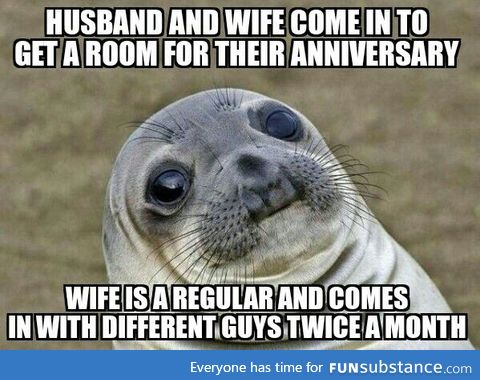 I work at a hotel