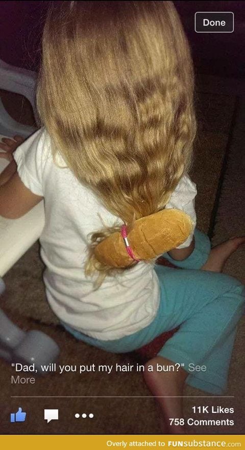 Dad joked hair