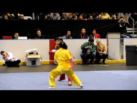 Two talented girls perform martial art at insane speeds