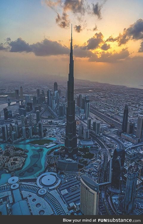 The Burj Khalifa in Dubai