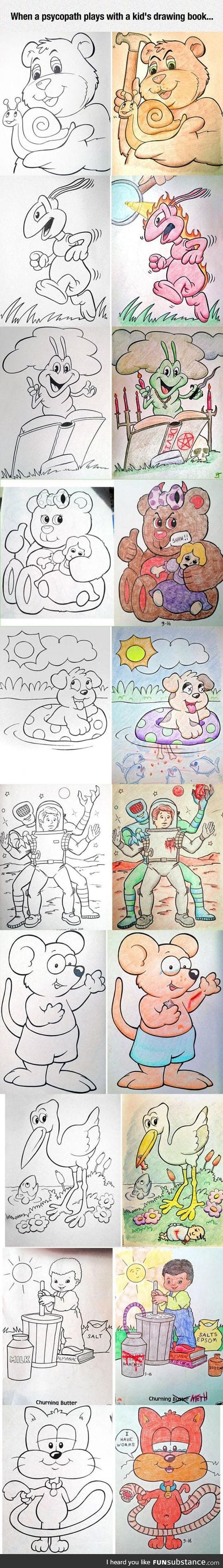 Psychopaths can be creative
