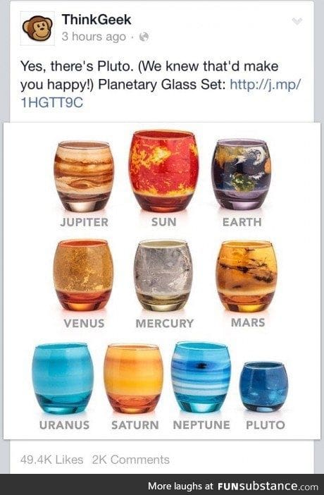 Planetary cups