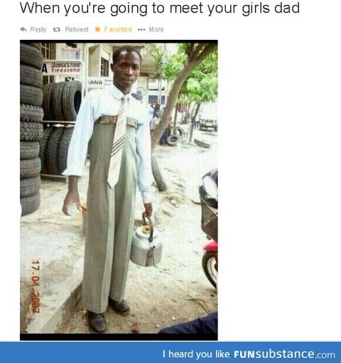 Try to look nice
