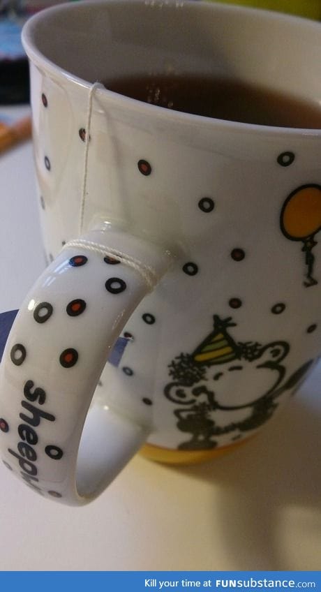 Am I the only one who does this with teabags?