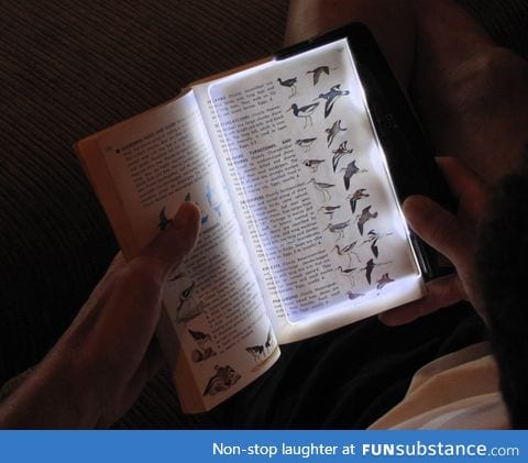 LED light for reading books at night