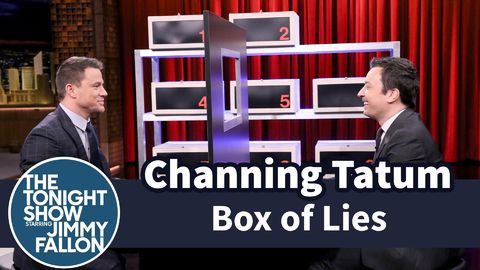 Channing Tatum battles with Jimmy Fallon to see who is the worst liar