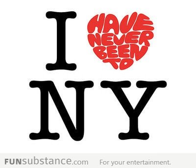 Never been to New York