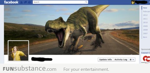 Creative Facebook timeline