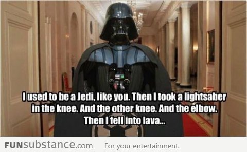 Darth "the hipster" Vader
