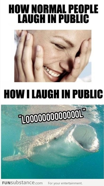 Laughing in Public