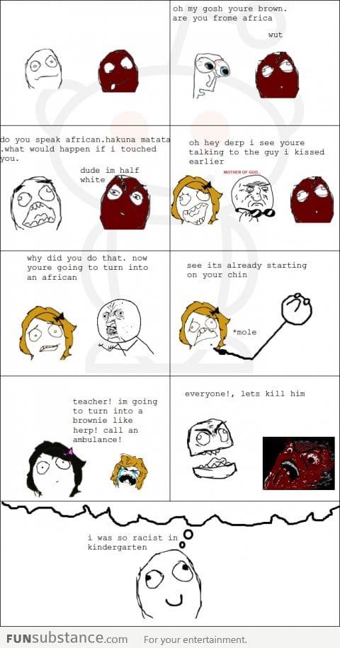 Racist Kindergartener