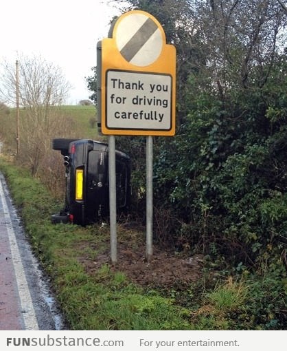 Oh, the irony!