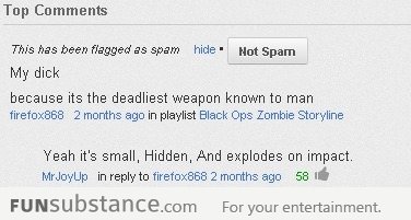 I don't see YouTube comments like this often