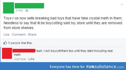 Breaking Bad Meth at Toys R Us