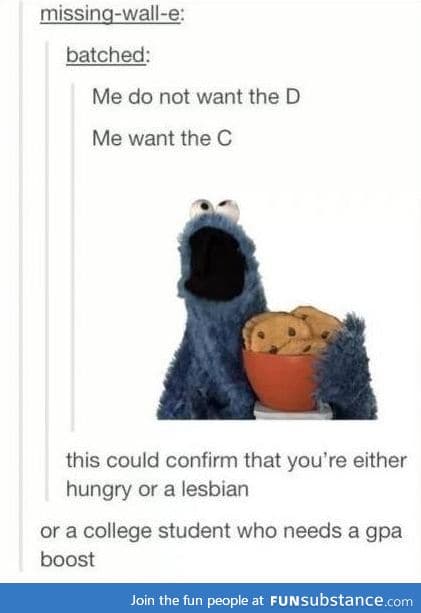 Cookie monster