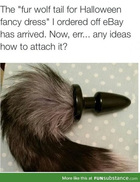 How do I attach this tail