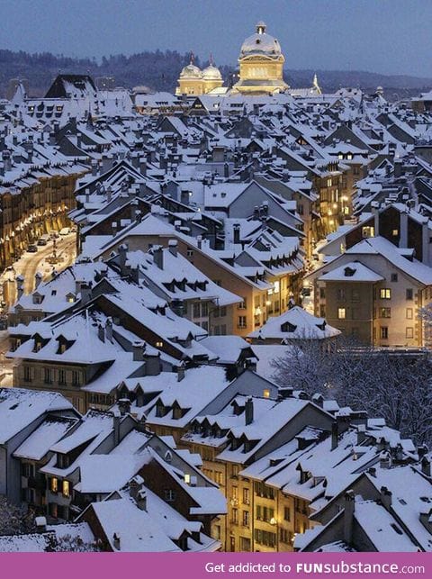Winter in switzerland