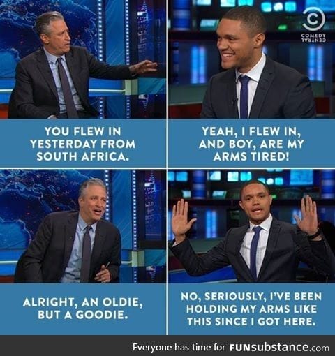 Trevor Noah on The Daily Show