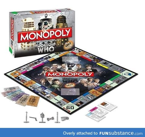 Dr. Who Monopoly set - collector's edition