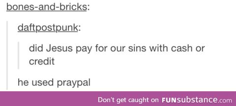 PrayPal-The Religious Card