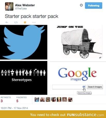 The "starter pack" starter pack