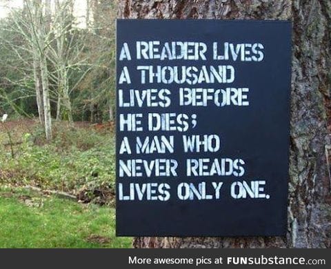 A reader's life