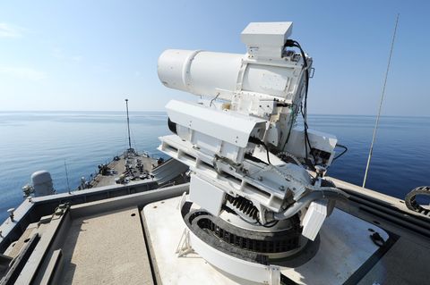 US Navy now has lasers