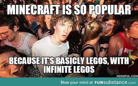 Minecraft makes perfect sense!