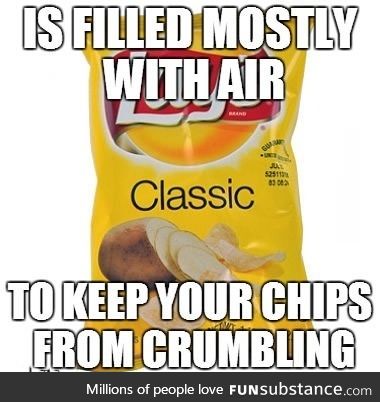 Misunderstood chip bag