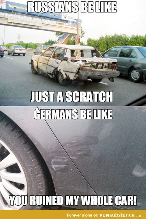 Russians vs. Germans