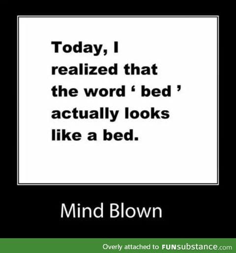 Mind blown bed