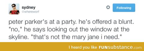 Not the Mary Jane