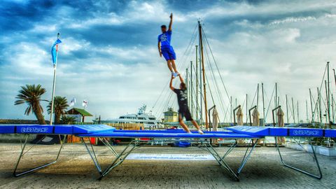 World's Best Trampoline Tricks!