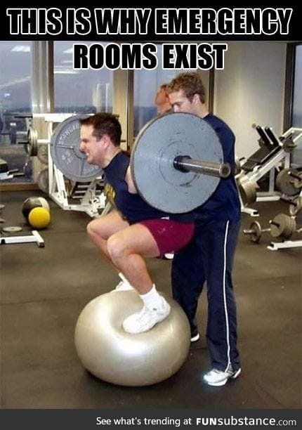 How to injure yourself