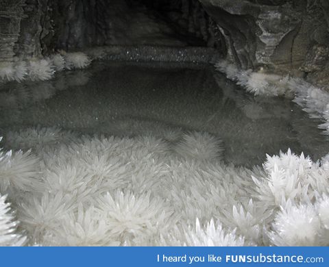 Crystal puddle