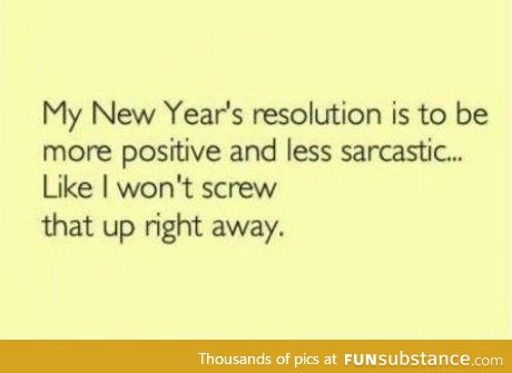 Wishing all the sarcastic people luck.