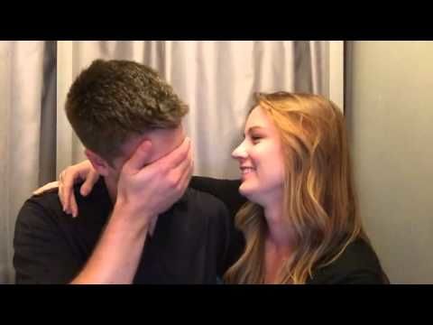 Wife Surprises Pregnancy Announcement to Husband in a Photo Booth!