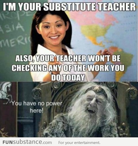 Teacher the Gray!