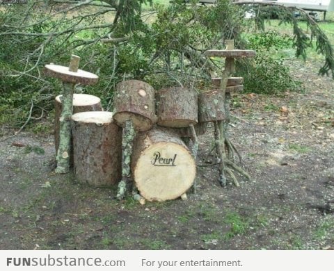 Don't tell me you "wooden" play on this!