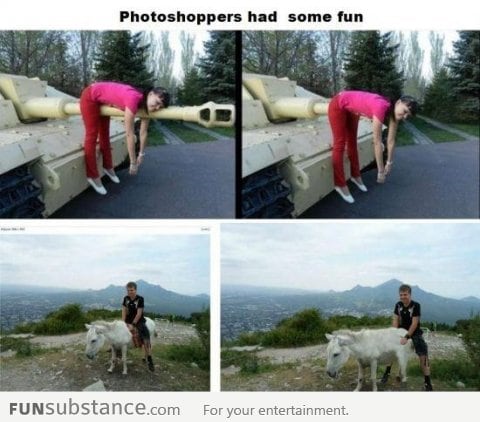 Photoshoppers had some fun