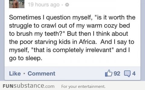 That is completely irrelevant