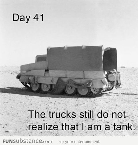 Tank disguise
