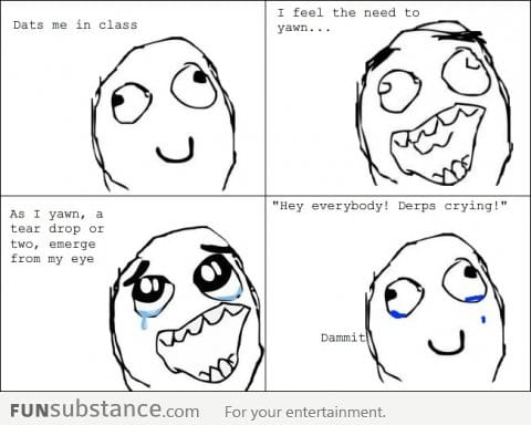 Scumbag Yawn
