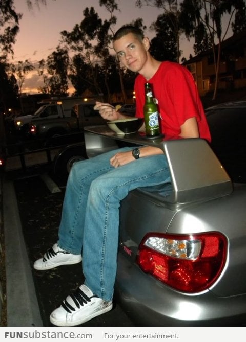 How to use a car spoiler