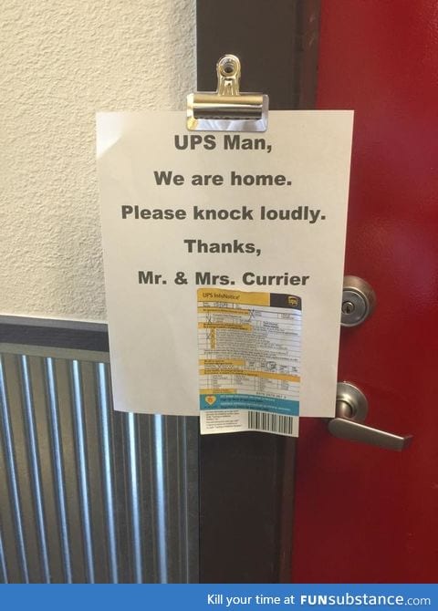 UPS guy gives no f*cks