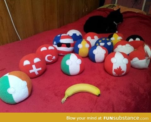 Awesome selfmade countryballs