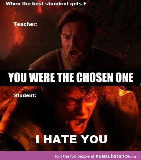 When the best student doesn't do well