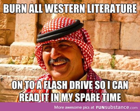 Burn all western literature