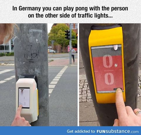 Pong traffic lights